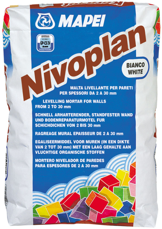 Nivoplan - это цементно-полимерный состав для выравнивания стен